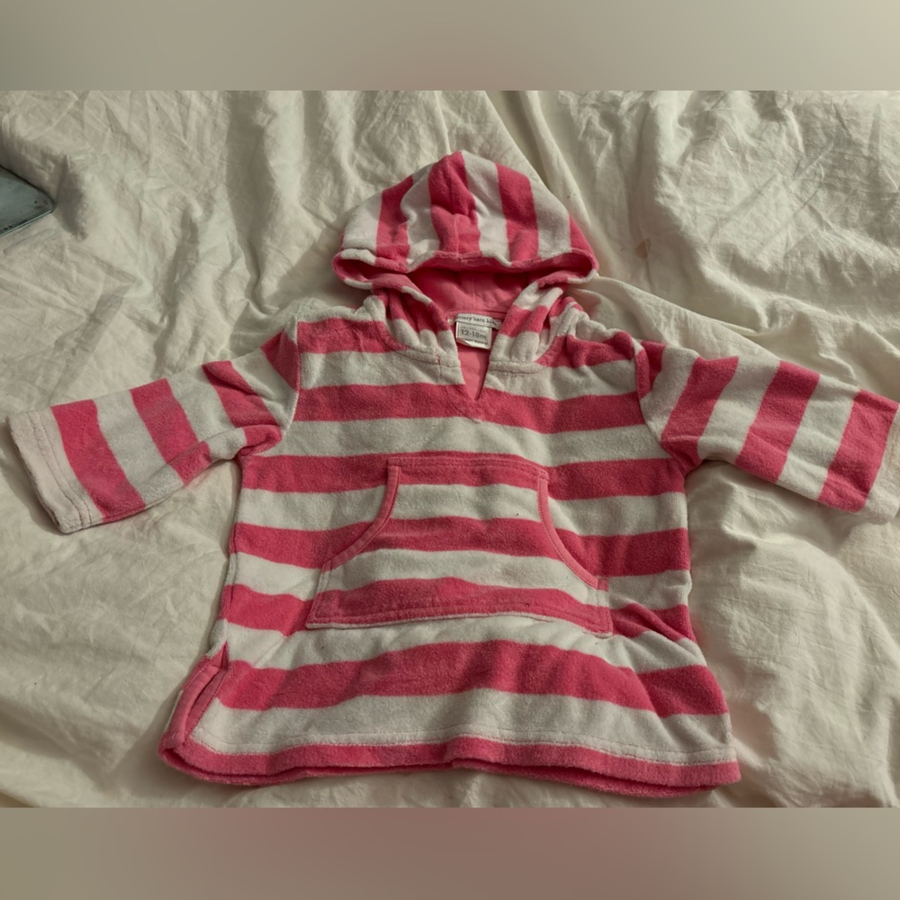 Pottery barn kids terry cloth cover up